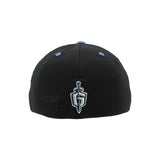 Atlanta Gladiators Black and Heather Fitted Hat