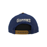 Atlanta Gladiators Navy/Ivory/Copper Snapback Hat