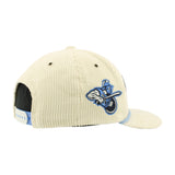 Atlanta Gladiators Cream Script Corduroy Rope Snapback Hat