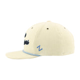 Atlanta Gladiators Cream Script Corduroy Rope Snapback Hat