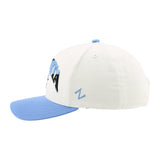 Atlanta Gladiators White & Lt. Blue Wordmark Snapback Hat