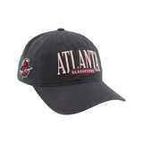 Zephyr Atlanta Gladiators Charcoal Atlanta Adjustable Dad Hat