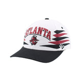 Zephyr Atlanta Gladiators White Retro Diamond SnapBack