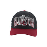 Zephyr Atlanta Gladiators Black Gradient Wordmark Snapback