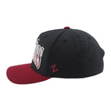 Zephyr Atlanta Gladiators Black Gradient Wordmark Snapback