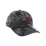 Zephyr x OHT Atlanta Gladiators Black Camo Flag Adjustable Dad Hat