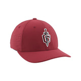 Zephyr Atlanta Gladiators Maroon G-Sword Dri-Fit Fitted Hat