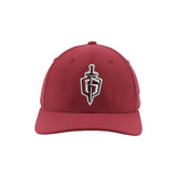 Zephyr Atlanta Gladiators Maroon G-Sword Dri-Fit Fitted Hat