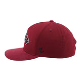Zephyr Atlanta Gladiators Maroon Upside Down Snapback