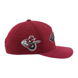 Zephyr Atlanta Gladiators Maroon Upside Down Snapback