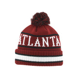 Zephyr Atlanta Gladiators Maroon White and Black Atlanta Beanie