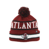 Zephyr Atlanta Gladiators Maroon White and Black Atlanta Beanie