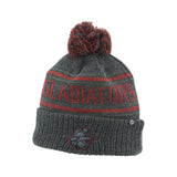 Zephyr Atlanta Gladiators Charcoal Dark Mode Gladiators Beanie