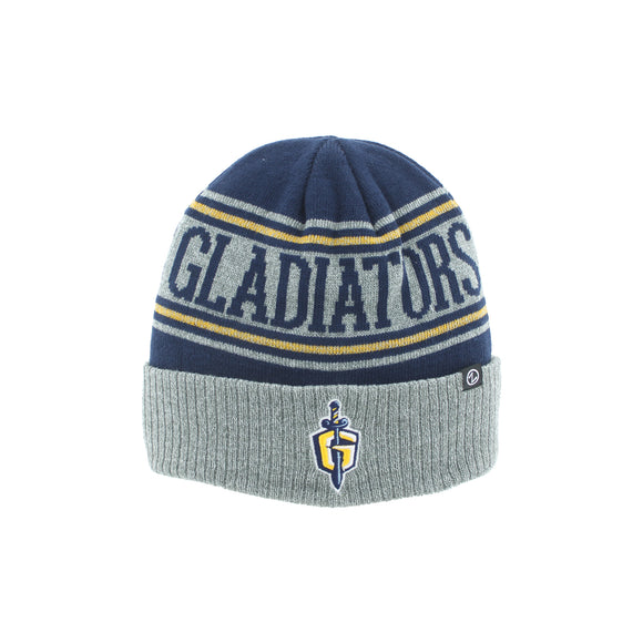 Atlanta Gladiators Grey and Navy Beanie