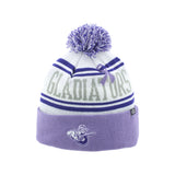 Atlanta Gladiators Glads Fight Cancer Primary Logo Beanie