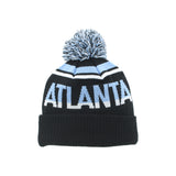 Atlanta Gladiators Black & Lt. Blue Atlanta Beanie