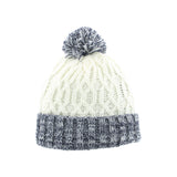 Atlanta Gladiators Women's White & Navy Styled Knit Beanie