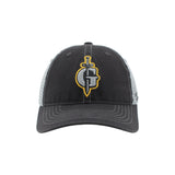 Atlanta Gladiators Charcoal/Lt Gray University Snap Adjustable Hat