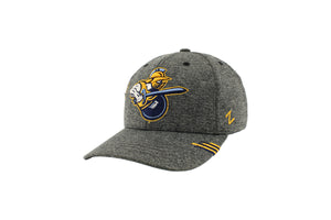 Atlanta Gladiators Adult Grey Heather Fitted Hat