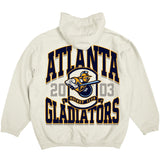 Atlanta Gladiators Last Bite Left Ivory Hooded Sweatshirt