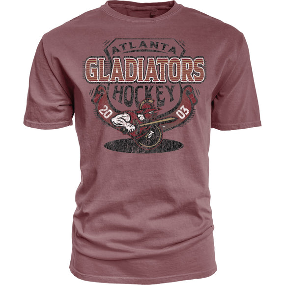 Atlanta Gladiators Clever Way Maroon Tee