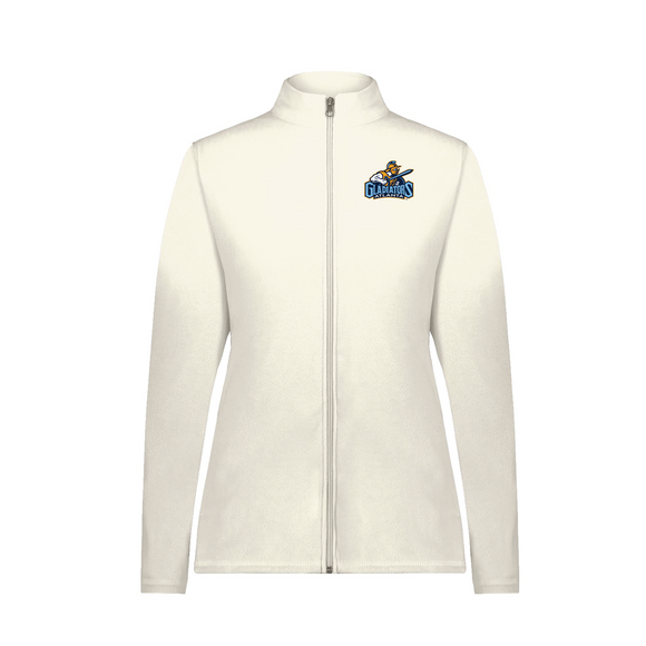 Atlanta Gladiators Women's Oyster Micro-Lite Fleece Full-Zip Jacket