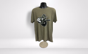 Atlanta Gladiators Adult 108 Stitches Olive Military Tee