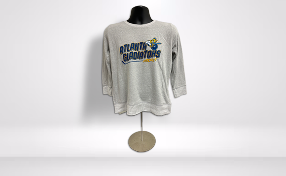 Atlanta Gladiators Youth Grey Puck & Play Terry Crew
