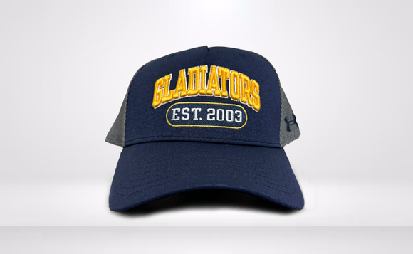 Atlanta Gladiators Adult UA Navy & Grey Snapback 