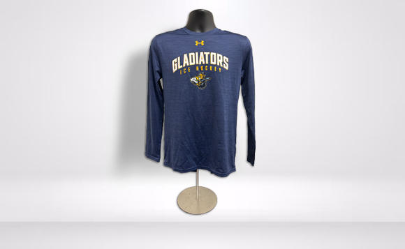 Atlanta Gladiators Adult UA Navy Long Sleeve Tee