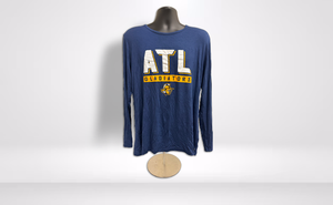 Atlanta Gladiators Women's Navy Long Sleeve "ATL WonderWink"