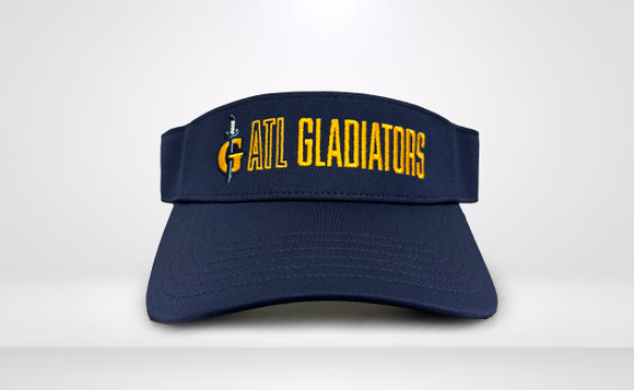 Atlanta Gladiators Adult UA Navy Visor