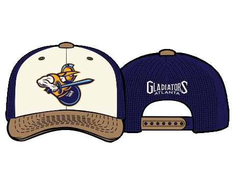 *PREORDER* - Atlanta Gladiators Navy/Ivory/Copper Snapback Hat