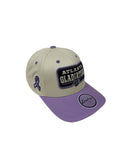 Atlanta Gladiators Ivory and Lavender Glads Fight Cancer Snapback Hat