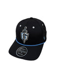 Atlanta Gladiators Black Retro G Rope Snapback Hat