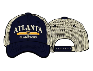 *PREORDER* - Atlanta Gladiators Navy University Mesh Snapback Hat