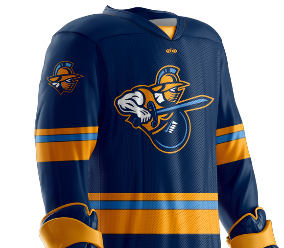 Atlanta Gladiators Official 2025-26 Adult Navy Replica Jersey