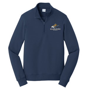 Atlanta Gladiators Adult P&C Navy Quarter Zip Fleece